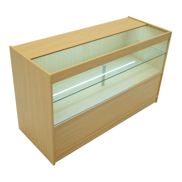 Monstershop LED Retail Shop Counter C1500 - Maple