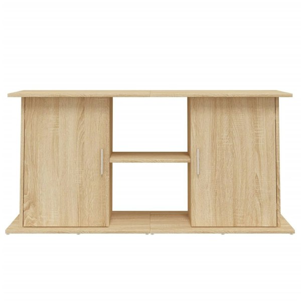 Berkfield Aquarium Stand Sonoma Oak 121x41x58 cm Engineered Wood