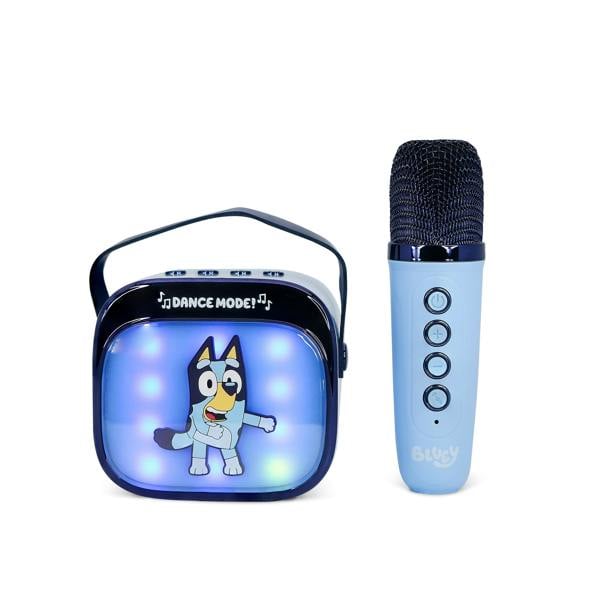 OTL Bluey Popsing Led Light-Up Wireless Karaoke Speaker & Microphone