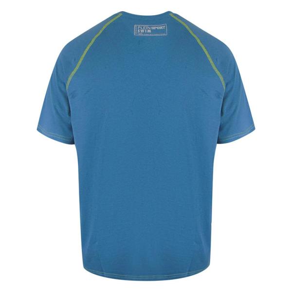 Plein Sport Performance Logo Light Blue T-Shirt