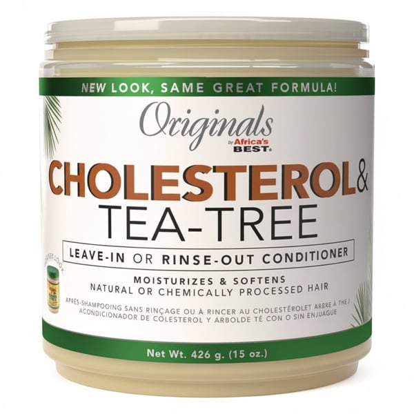 Africa's Best Cholesterol Tea Tree Oil Leave-In Conditioner 15oz