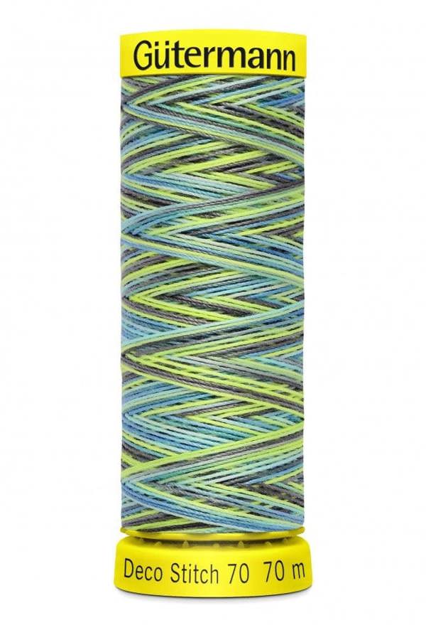 Gutermann Multicolour Deco Stitch 70 Thread 70m Polyester Thread Suitable For Embroidery