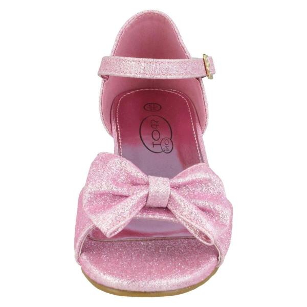 Spot On Girls Spot On Bow Trim Sandals H1116