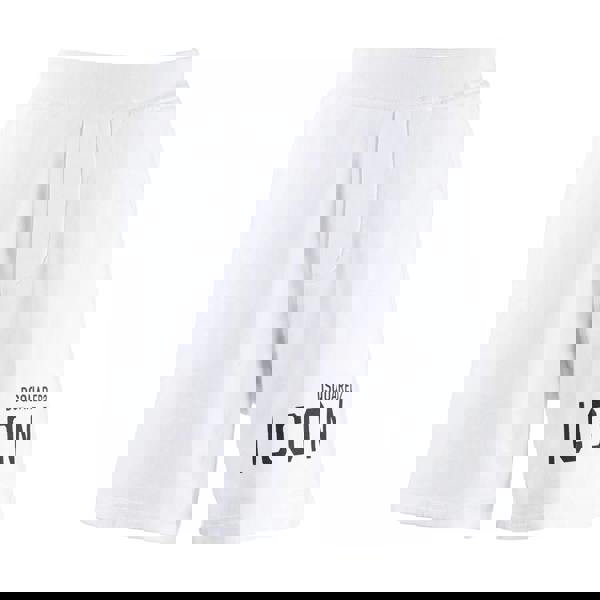 Dsquared ICON Logo Print Shorts   in  White