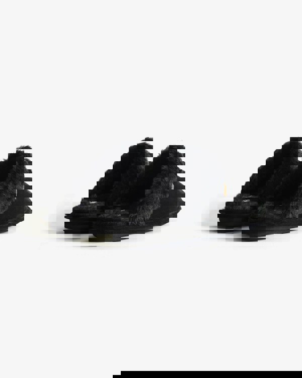 Hunter Womens Mule Slipper - Black