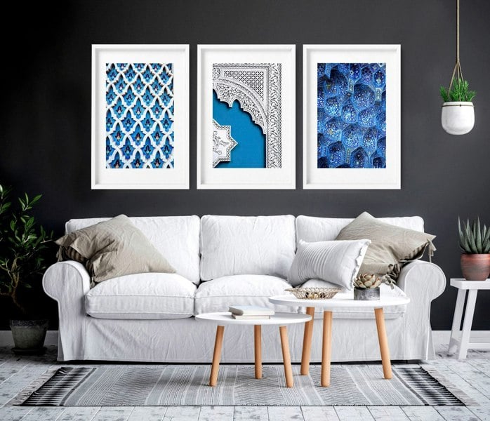 Islamic home decorations | Set of 3 wall art prints