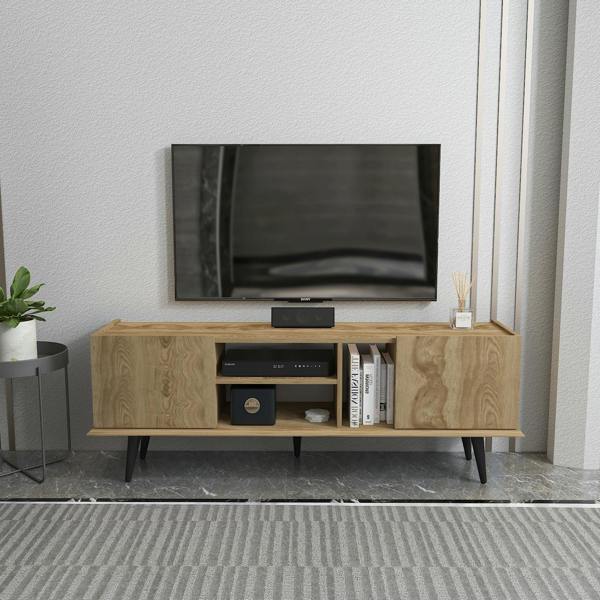 Decorotika Ekvador Modern TV Stand TV Cabinet for TV's up to 65"