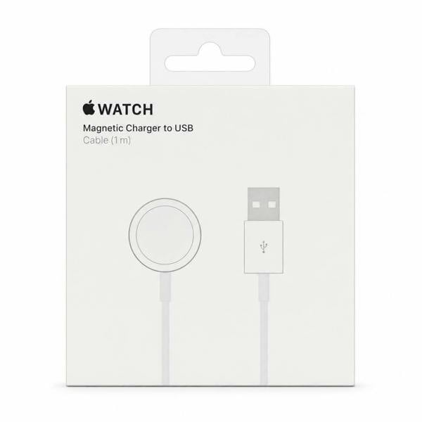 Apple Fast Magnetic Charging Cable 1m USB Wireless Charger Lead White Brand