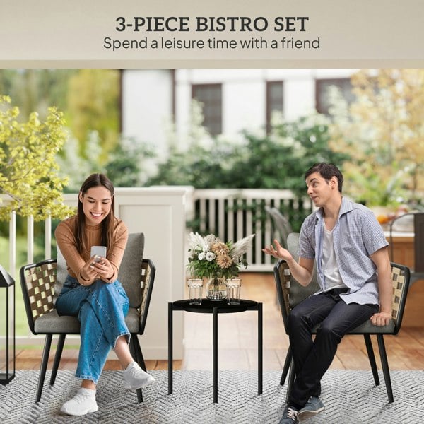 Rattan Bistro Set