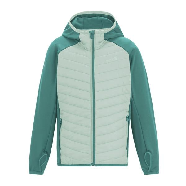 Regatta Childrens/Kids Andreson Hybrid Jacket - Ivy Moss/Ocean Mist - 