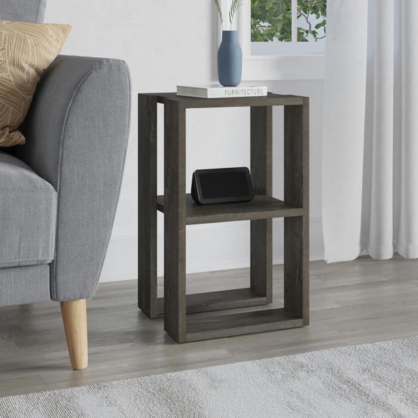 Decortie Lonie Modern Bedside Table Nightstand with Storage Width 34cm