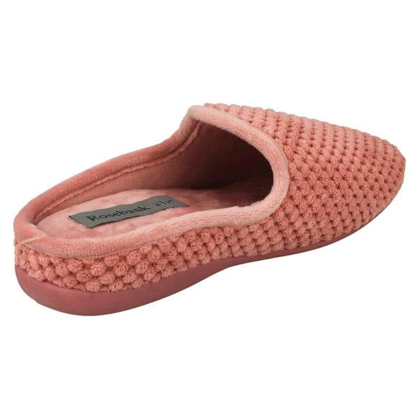 Rosebank Ladies Rosebank Textured Mule Slippers Melanie