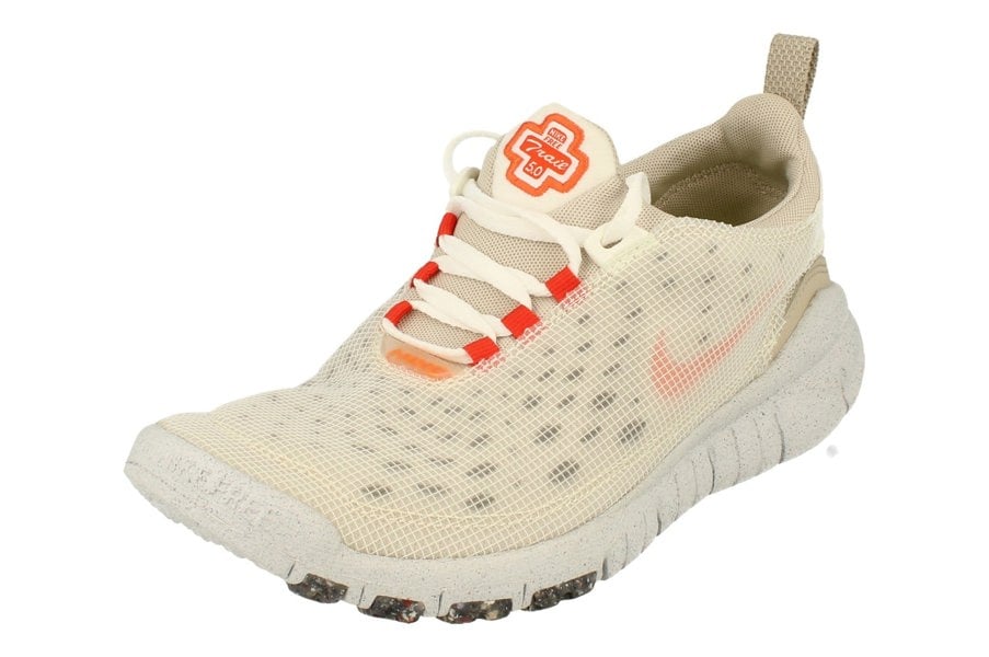 Nike Free Run Trail Crater Mens Dc4456  100 - White Orange Cream 100 - Photo 0