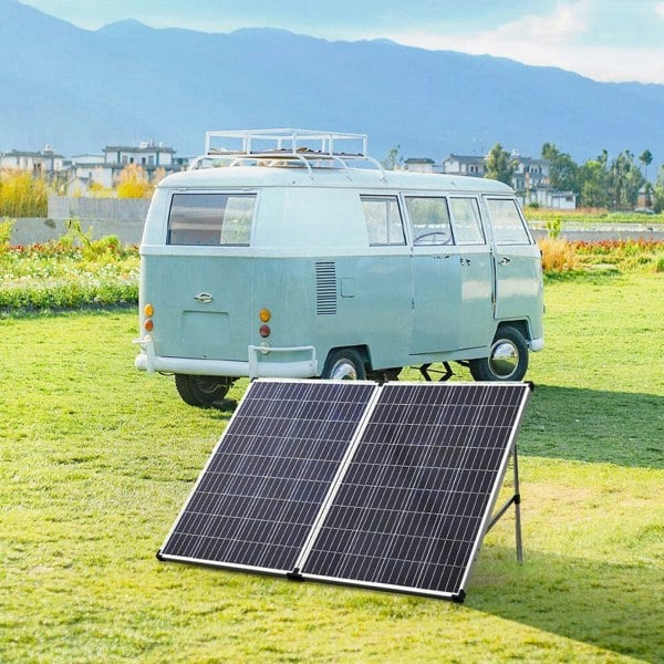 Portable Folding Solar Panel Kit Solar Panels Living and Home