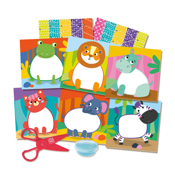 SES Creative Montessori - Cutting shapes