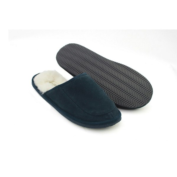 Eastern Counties Leather Unisex James Wool-blend Mules - Navy