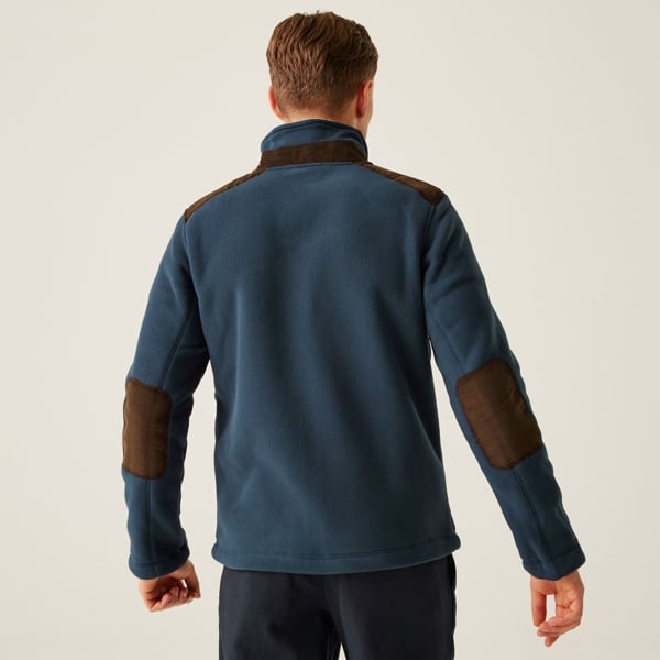 Regatta Mens Faversham Full Zip Fleece Jacket - Navy