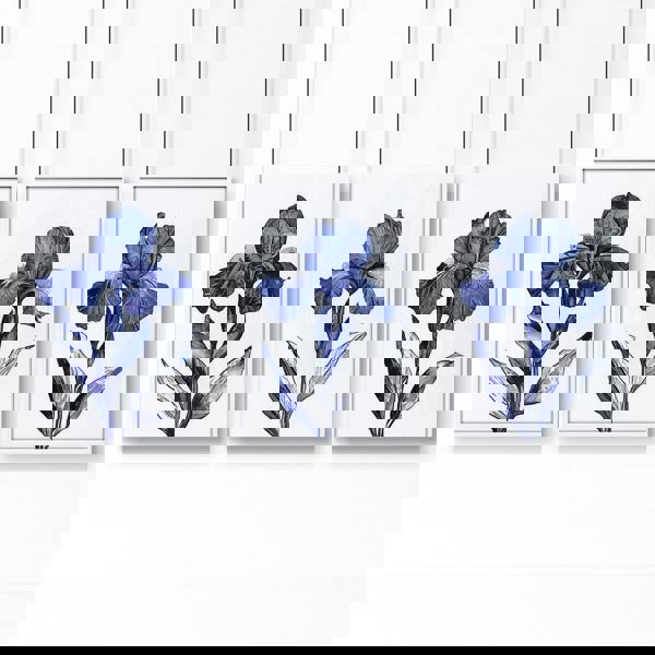 Canvas Pictures For Walls | Set of 3 Botanical Wall art Prints