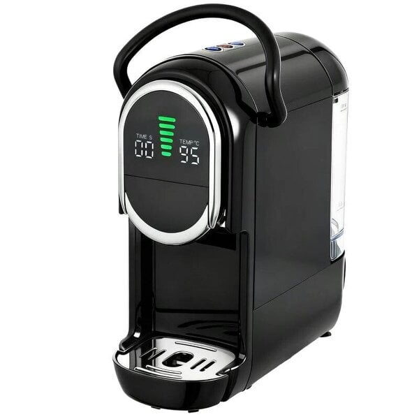 Pod Coffee Machine for Nespresso, Dolce Gusto Capsule & Ground Coffee, Small Semi Automatic Coffee Maker, 19 Bar, 0.6L