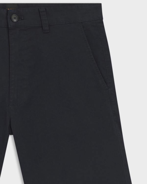 BOSS Orange Slim Fit Mens Chino Shorts - Dark Blue 404