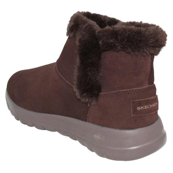 Skechers Ladies Skechers Go Joy Pull On Ankle Boots Bundle Up 15501