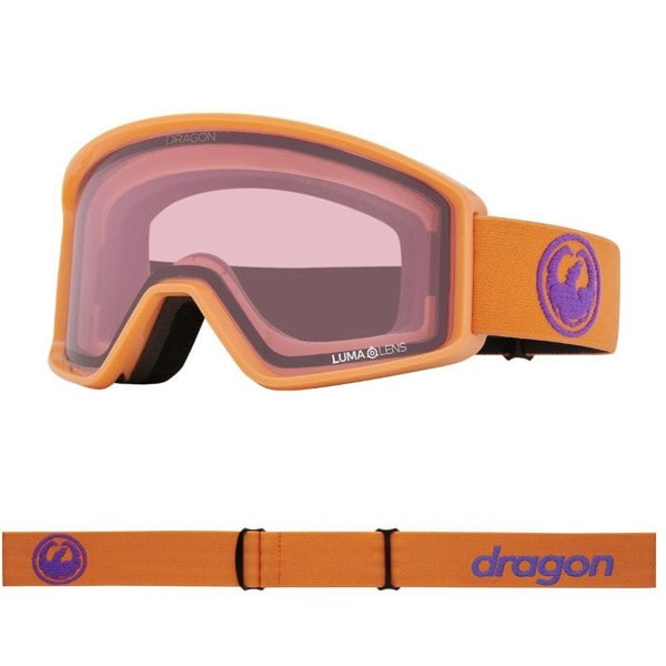Dragon DXT OTG - Apricot with Lumalens Light Rose Lens