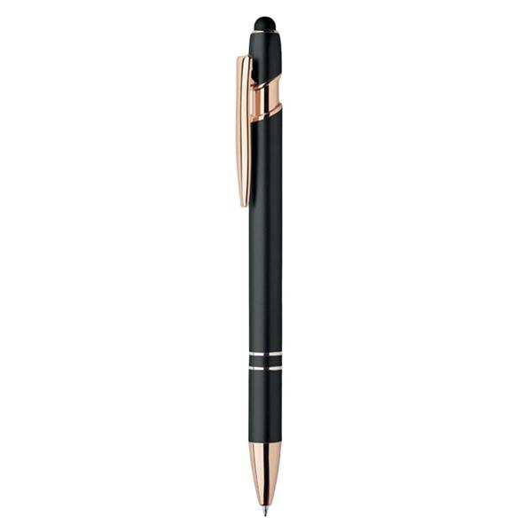 MidOcean Scribble Recycled Aluminium Ballpoint Pen - Black - 