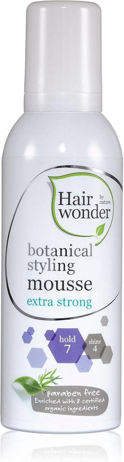 HAIRWONDER Botanical Styling Mousse Extra Strong 200ml