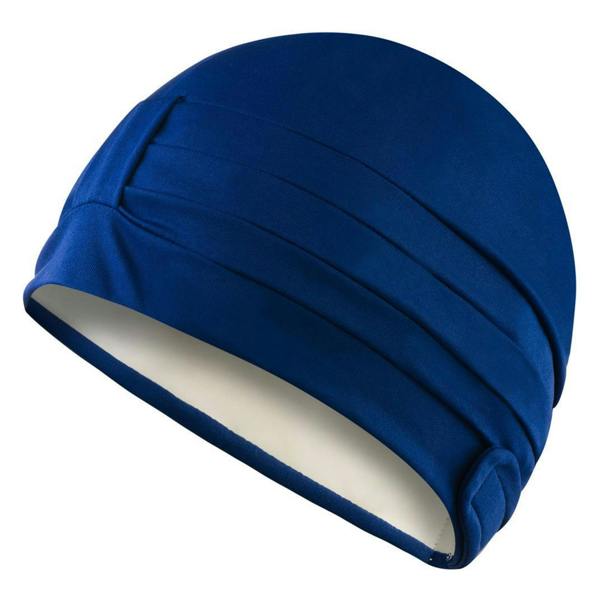 Aqua Speed Ladies Comfortable Fabric Swimming Cap | Turban Style Lightweight Swim Cap