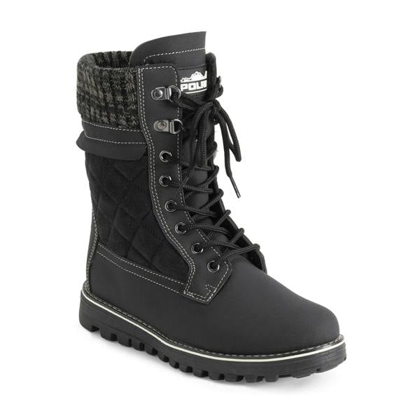 VIVA Polar Women's Memory Foam Thermal Deep Tread Rubber Sole Snow Boots