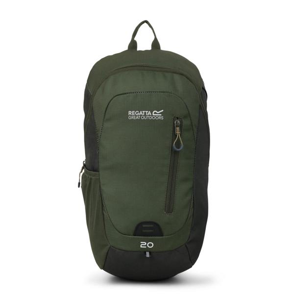 Regatta Highton V2 20L Backpack - Dark Khaki/Four Leaf Clover - 