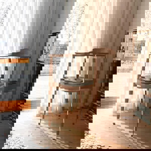 Classic Kennedy Style Dining Chair, Oak-Weilai-Weilai Concept