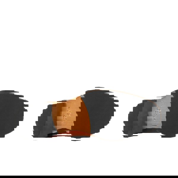 Embassy London Orlando - Tan - Men's toe cap leather brogue with full leather lining