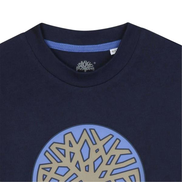 Timberland Unisex Adult T-Shirt - Navy - 