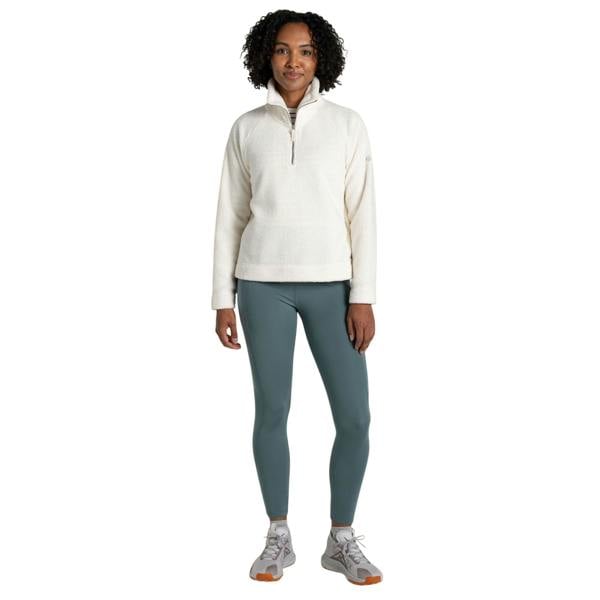 Craghoppers Womens/Ladies Raya Half Zip Fleece Top - Sea Salt - 