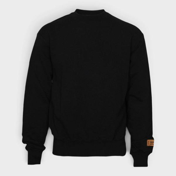 Heron Preston Logo NFEX-Ray Cotton Crew Sweatshirt Black