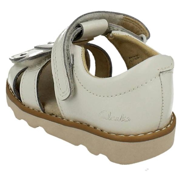 Clarks Girls Clarks Heart Detail Sandal Crown Beat T