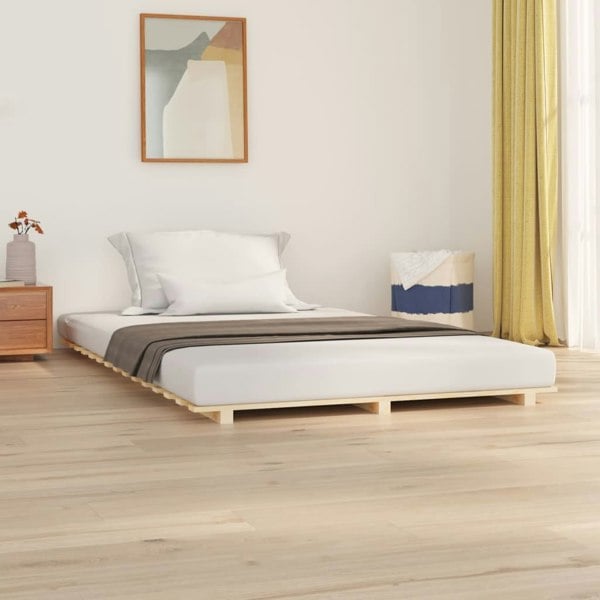 Berkfield Bed Frame 120x200 cm Solid Wood Pine