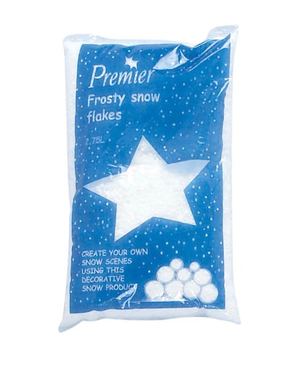 Samuel Alexander 2.75 Litres (170 grams) Premier Fake / Frosted Christmas Snow Decoration