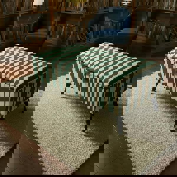 Soft top bedroom bench with storage featuring vibrant abstract designer pattern