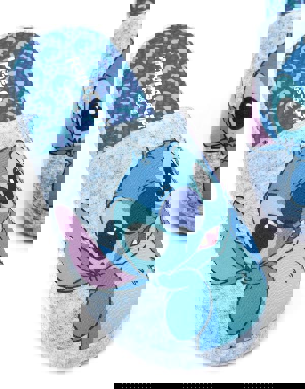 Disney Womens Blue Lilo and Stitch Mule Slippers