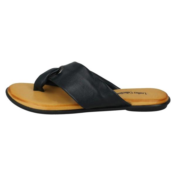 Leather Collection Ladies Leather Collection Toepost Sandals