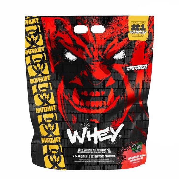 Mutant Mutant Whey, Strawberry Cream - 4540g