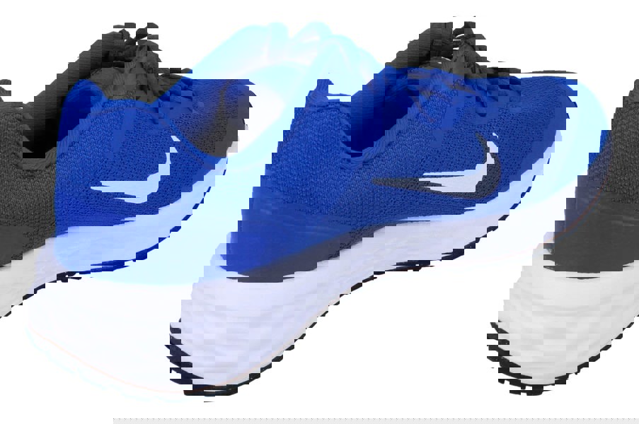 Nike Revolution 6 NN GS Trainers Dd1096  411 - Game Royal White Black 411 - Photo 2