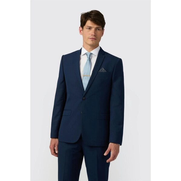 Limehaus Slim Fit Blue Jacket