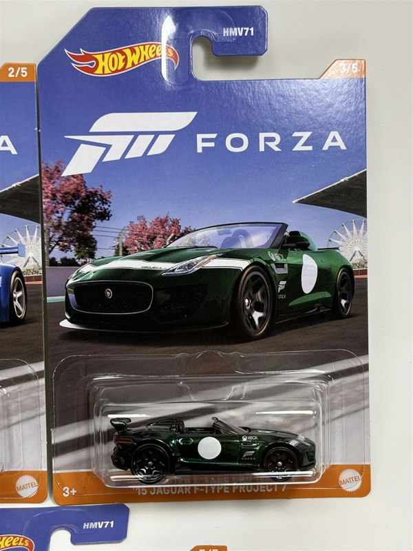 Hot Wheels Forza Set of 5 Cars 1:64 Scale Hot Wheels HMV71 978D