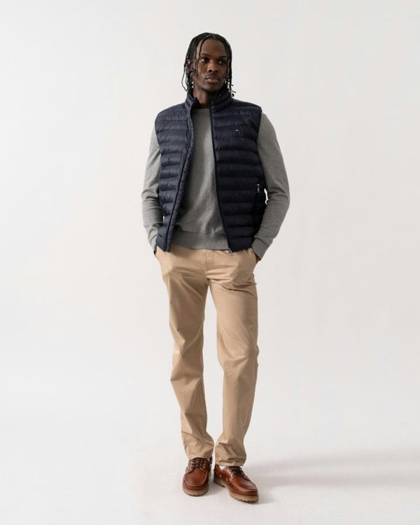 Tommy Hilfiger Core Packable Recycled Mens Gilet - Desert Sky