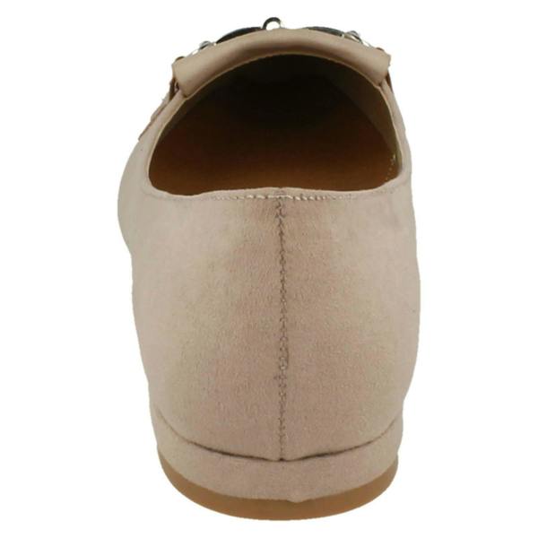 Anne Michelle Ladies Anne Michelle Low Heel Slip On Ballerinas