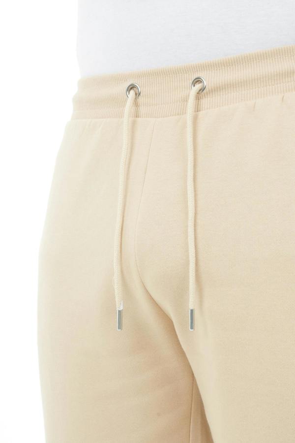 Smart Living Mens Basic Jersey Shorts - Stone