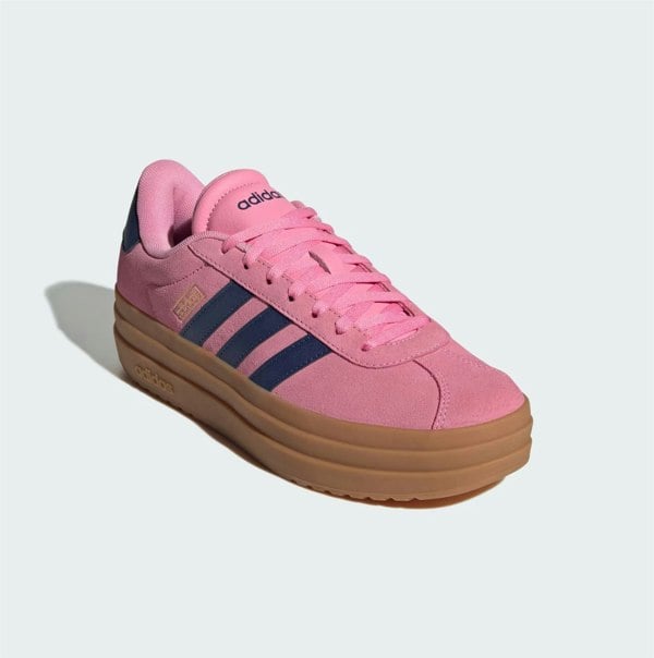 Adidas VL Court Bold Women's Pink/Blue/Gold Trainers